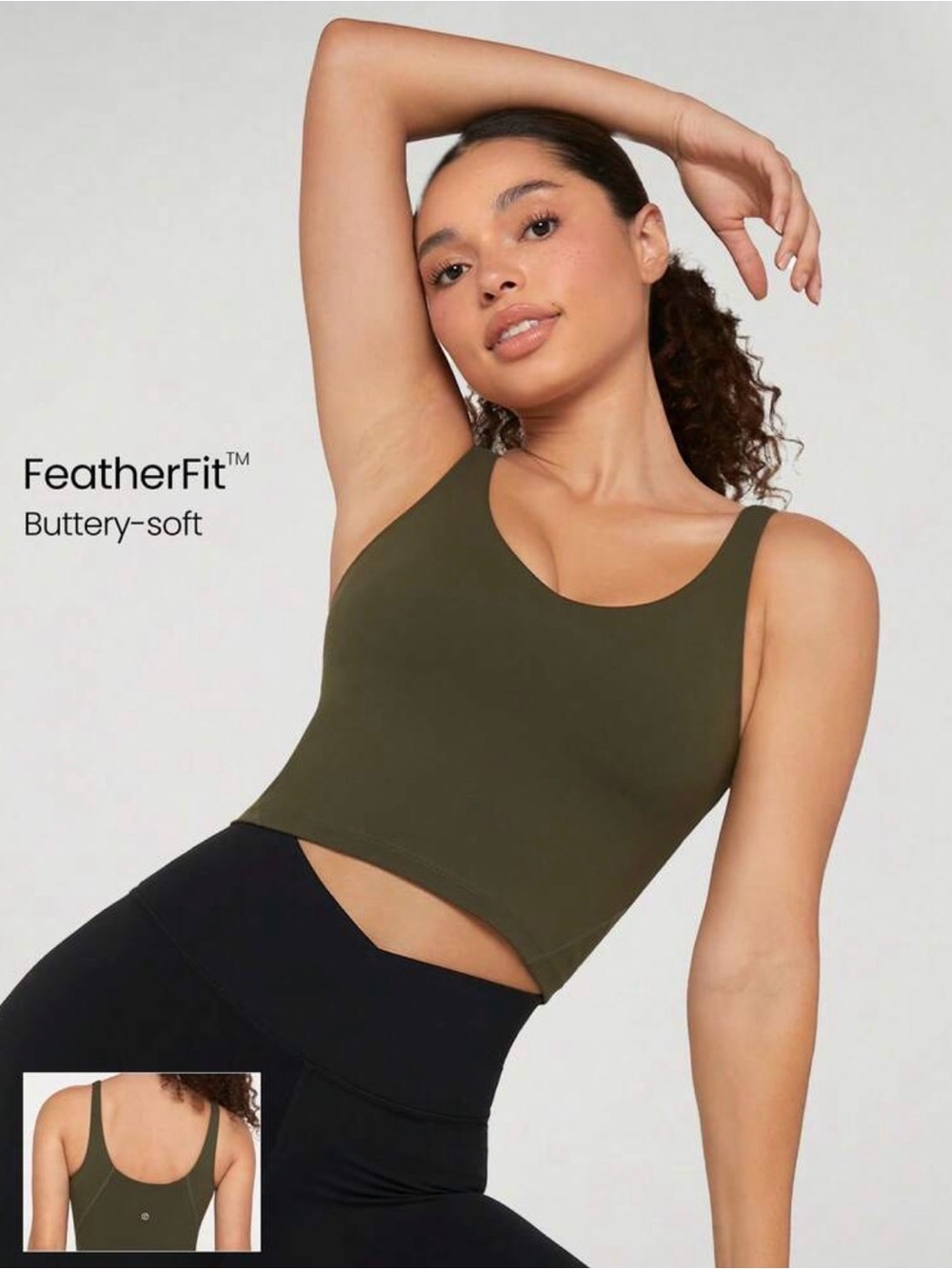 glowmode feather fit tank top
